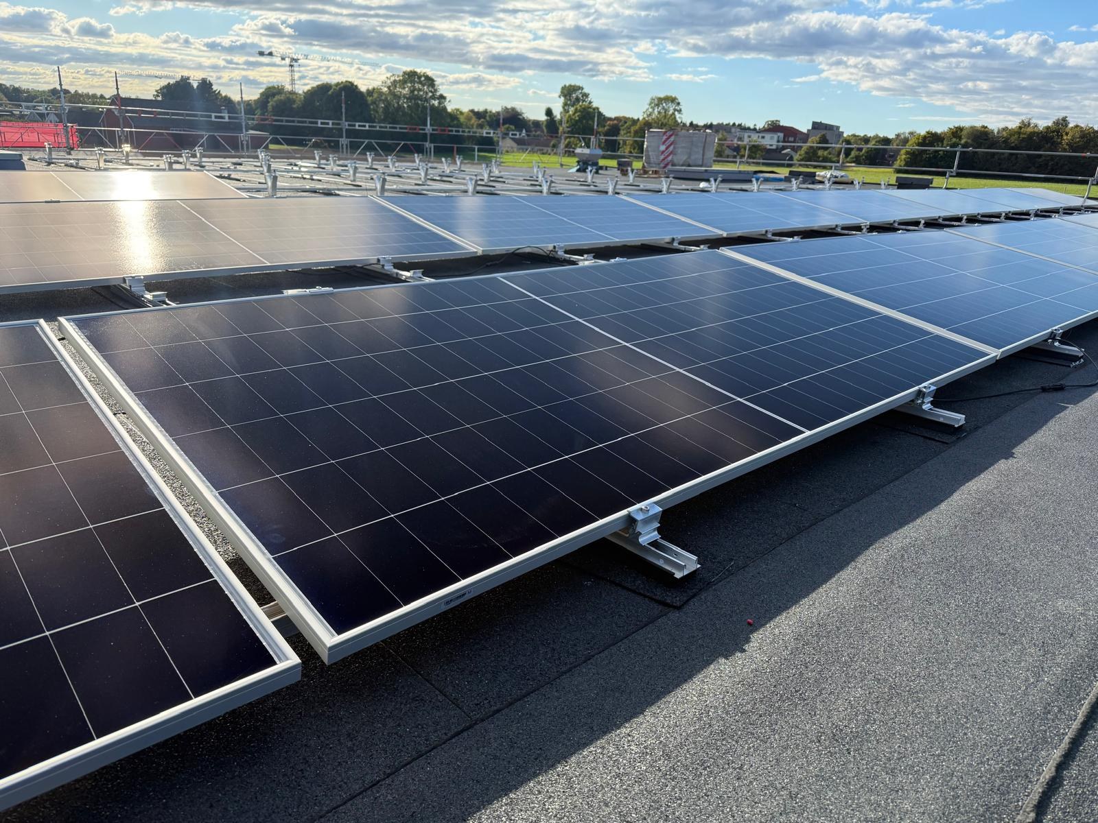 Solceller på tak